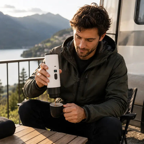 Draagbare Zelfverwarmende Koffiemachine